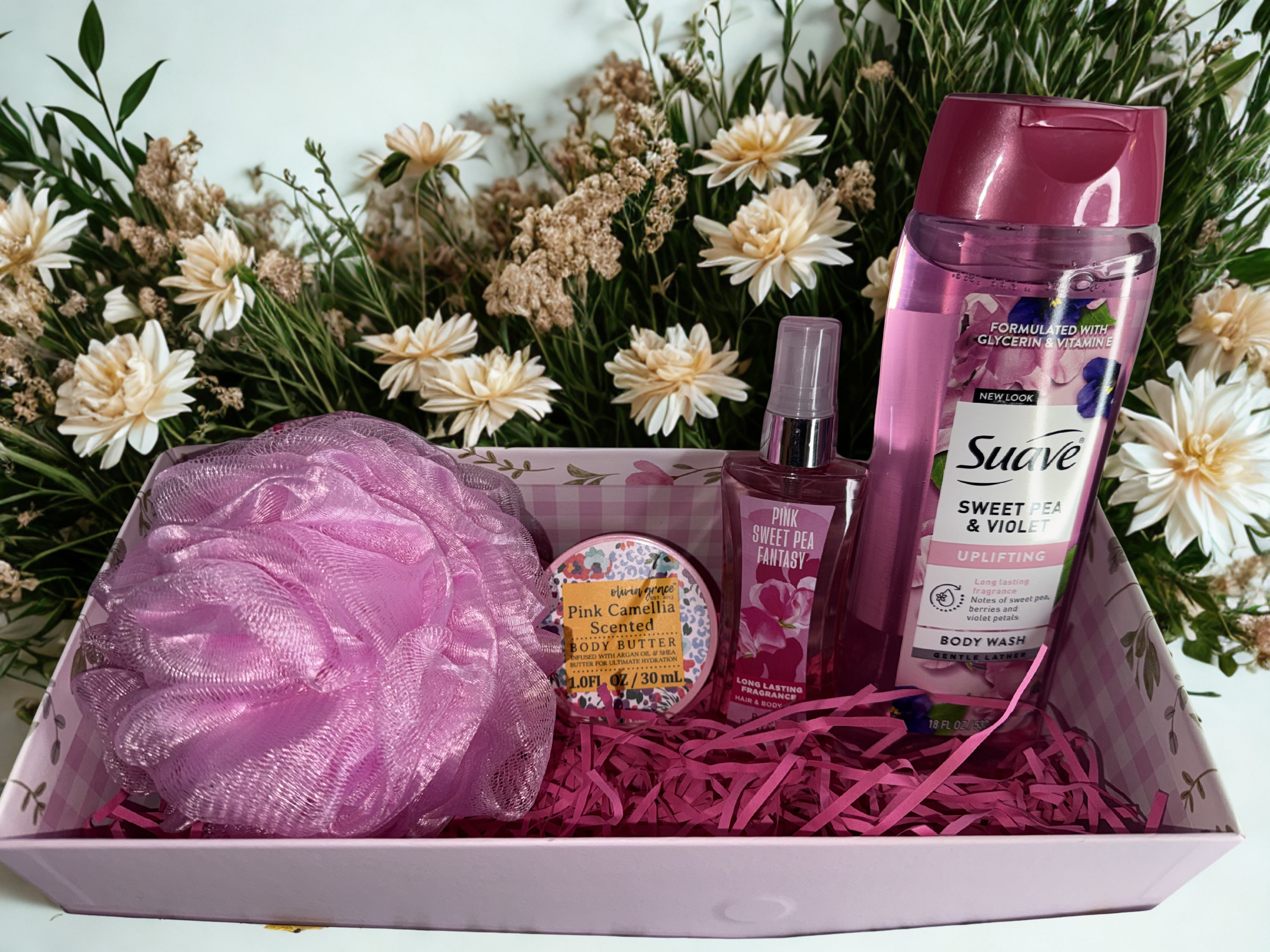 Suave Sweet Pea & Violet Gift Box – “Gentle Strength”